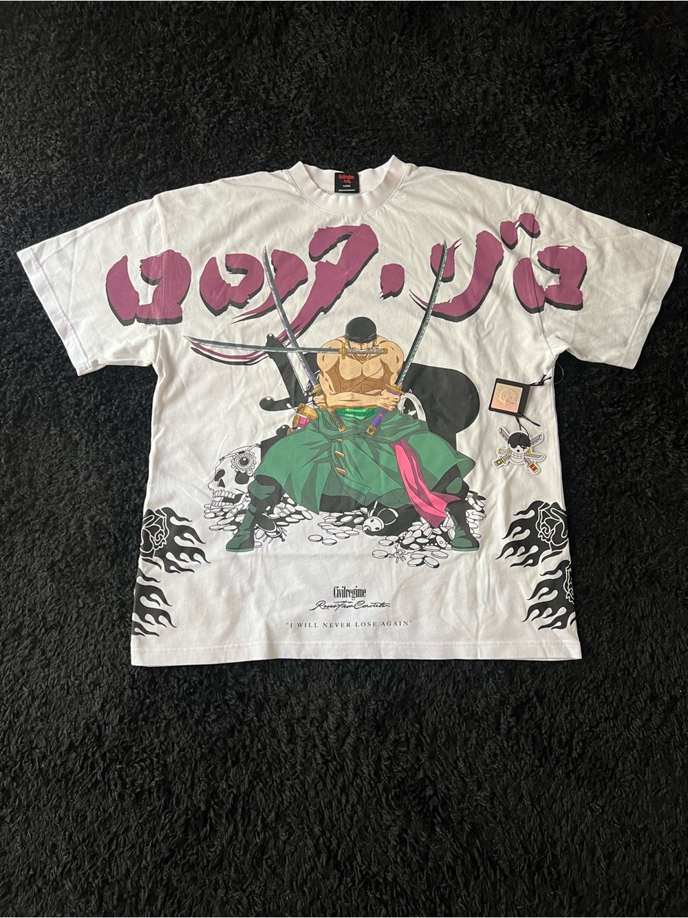 One Piece Anime Men’s Short-Sleeve Tee